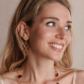 Botticelli Drop Earrings in Gold